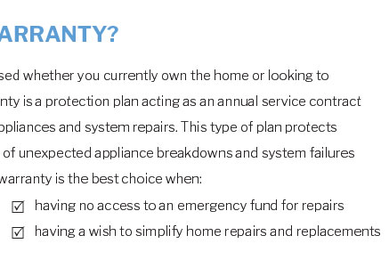 home warranty claim process